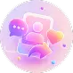 Find your unexpected chat icon